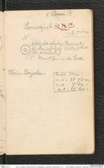 Seite 9, Tagebuch "Mannersdorf am Leithagebirge | Hankenfeld | Statzendorf | D 12 … | Unter Wölbling || Hadersdorf | Ratterdorf" (NHMW-PRAE-BBB-86)
